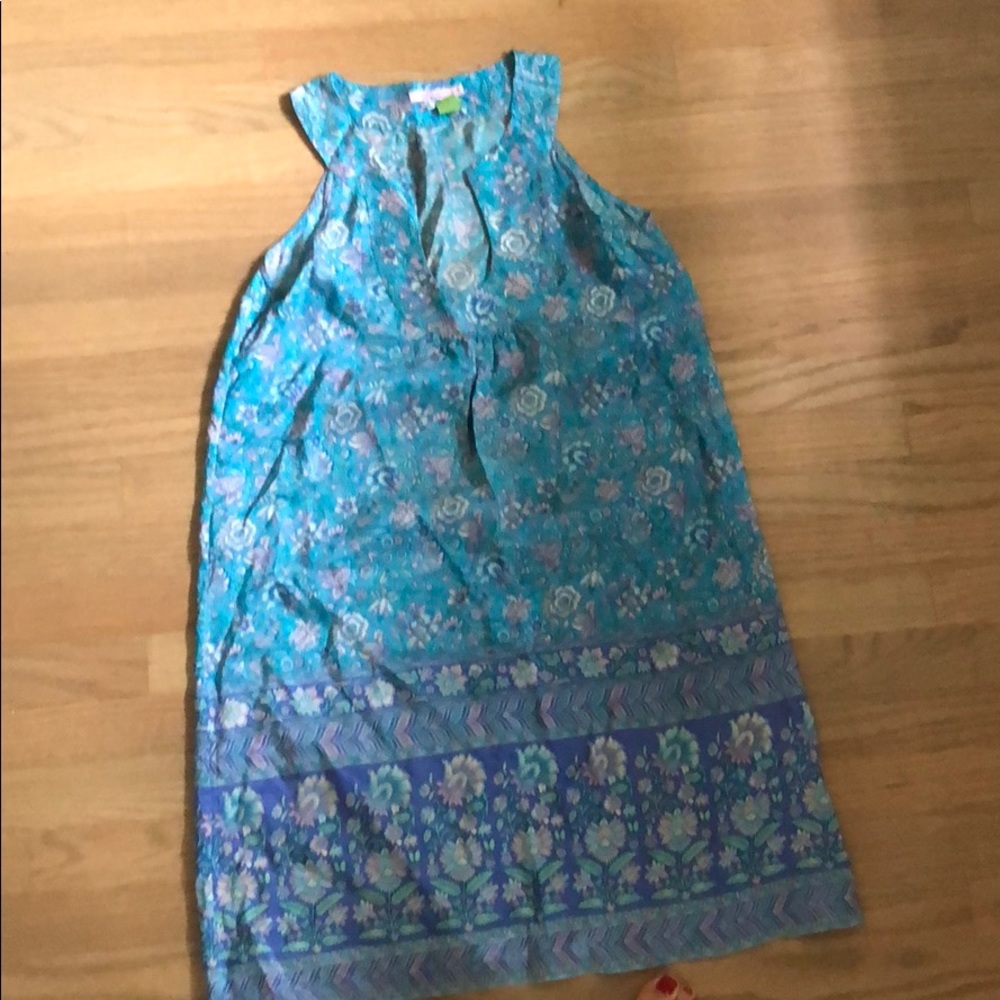 Calypso silk dress